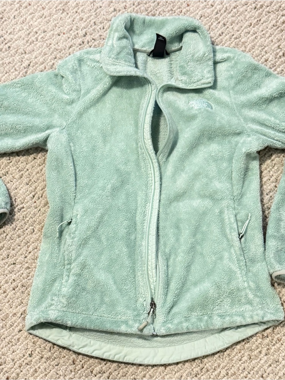 The North Face Pale Mint Green Women's Fleece Jacket